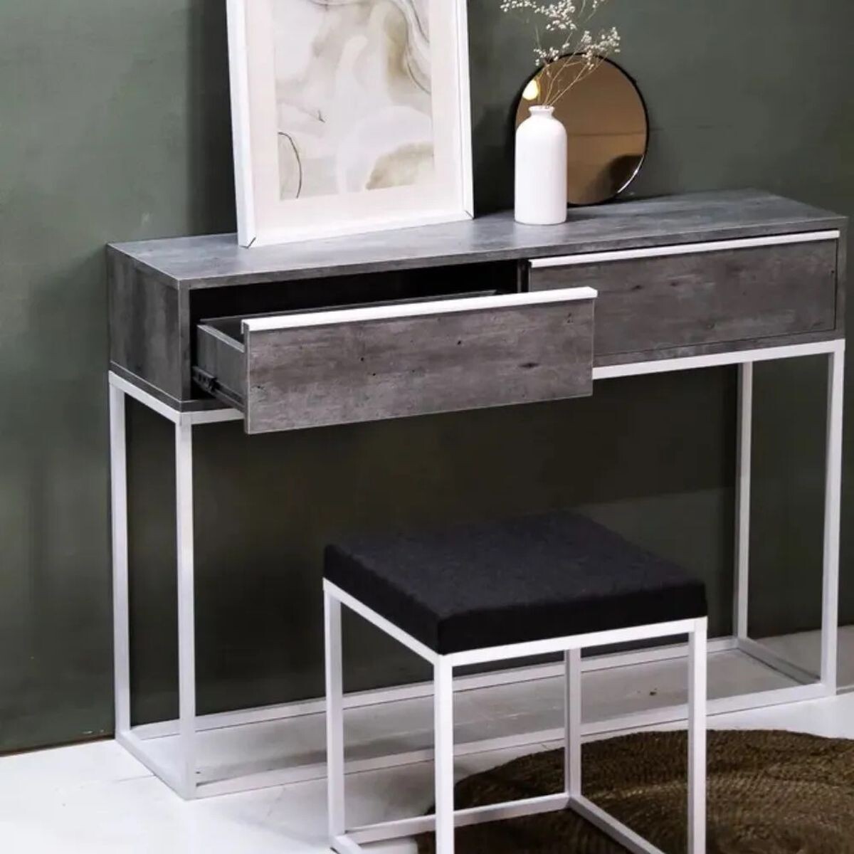 Тумба с ящиками (Белый муар, ЛДСП (Метрополитан Грей)), Белый муар/ метрополитан грей
Тумба с ящиками (Белый муар, ЛДСП (Метрополитан Грей)), Белый муар/ метрополитан грей