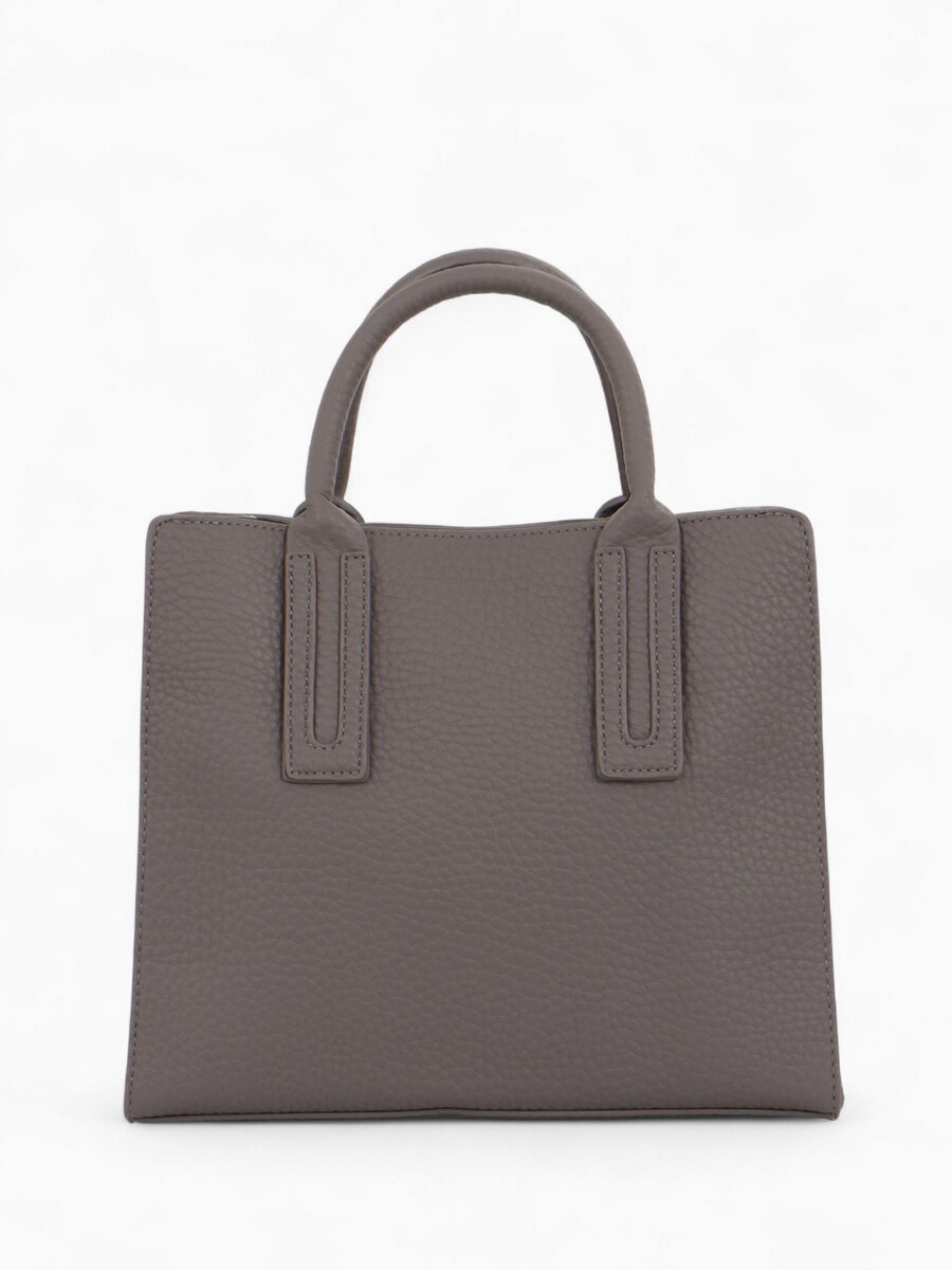 Сумка женская тоут textura на молнии, 29×10×25 см, однотонная, серая, Коричневый
Сумка женская тоут textura на молнии, 29×10×25 см, однотонная, серая, Коричневый