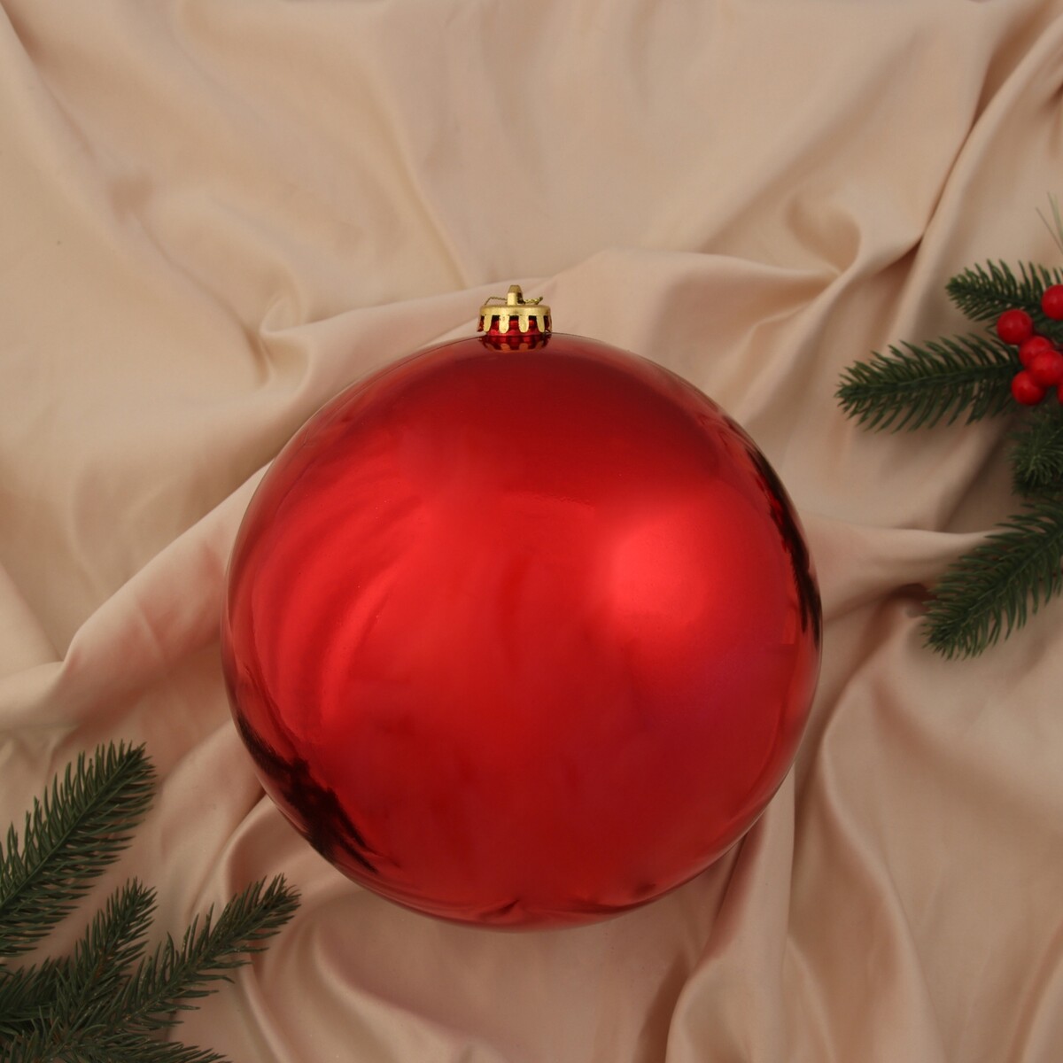 Ёлочный шар, Красный
Ёлочный шар, Красный