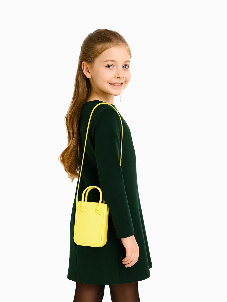 Сумка детская 13×3.5×16.5 см, без застежки, желтая, Желтый
Сумка детская 13×3.5×16.5 см, без застежки, желтая, Желтый