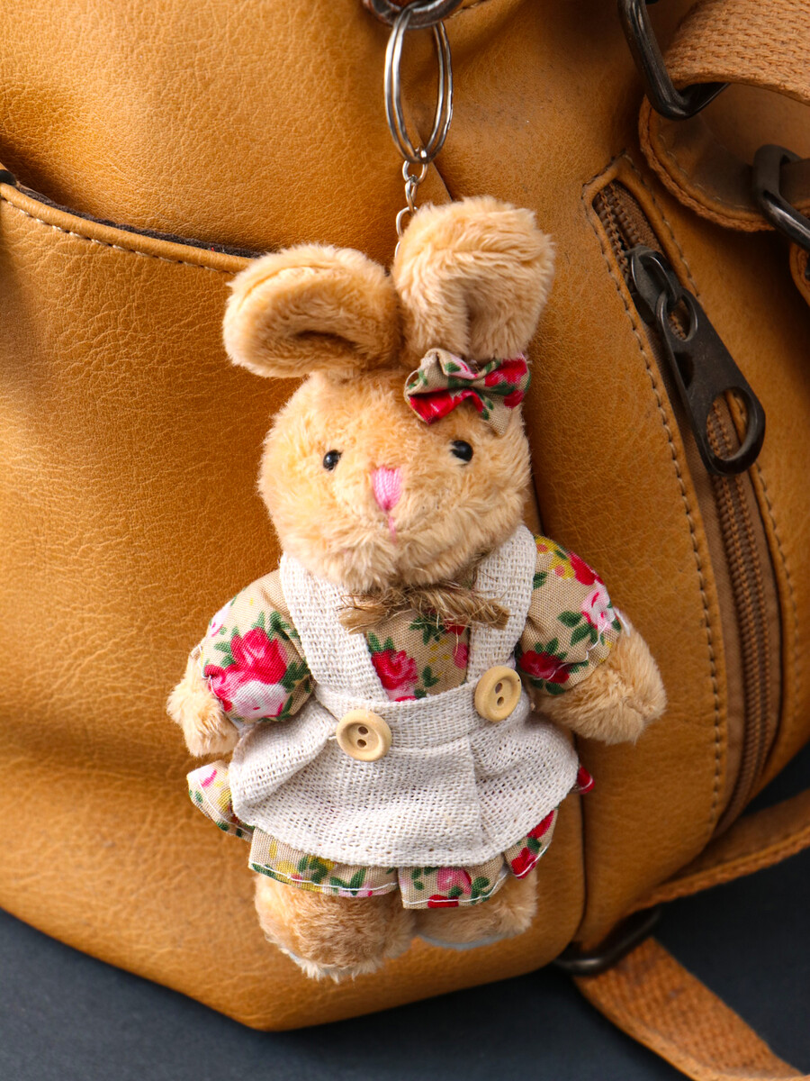 Брелок для ключей на кольце, Коричневый
Брелок для ключей на кольце, Коричневый