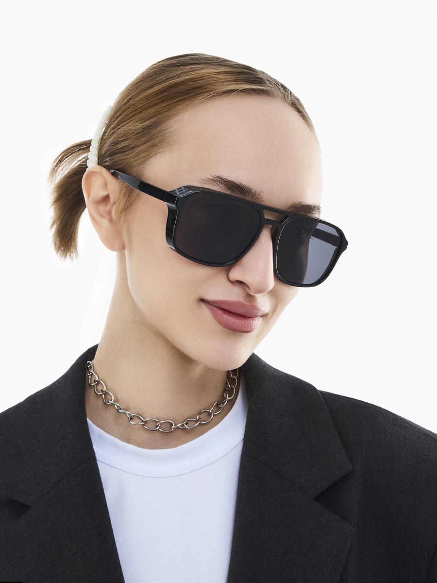 Очки солнцезащитные, uv 400, ширина 14.3 см, дужка 15 см, линза 5.5×4.5 см, Черный
Очки солнцезащитные, uv 400, ширина 14.3 см, дужка 15 см, линза 5.5×4.5 см, Черный