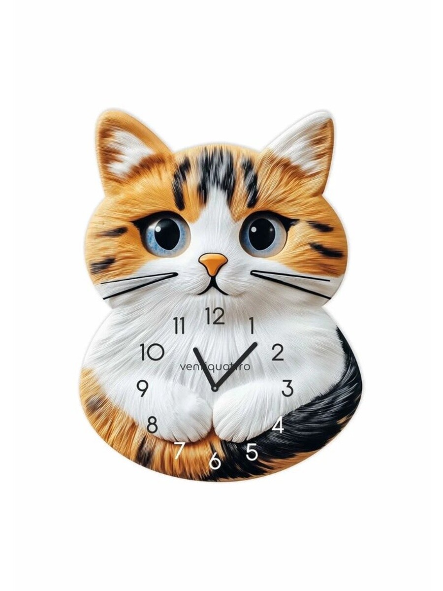 Часы настенные tommy, котенок, интерьерные, детские, бесшумные, плавный ход, d=33.5 см
Часы настенные tommy, котенок, интерьерные, детские, бесшумные, плавный ход, d=33.5 см