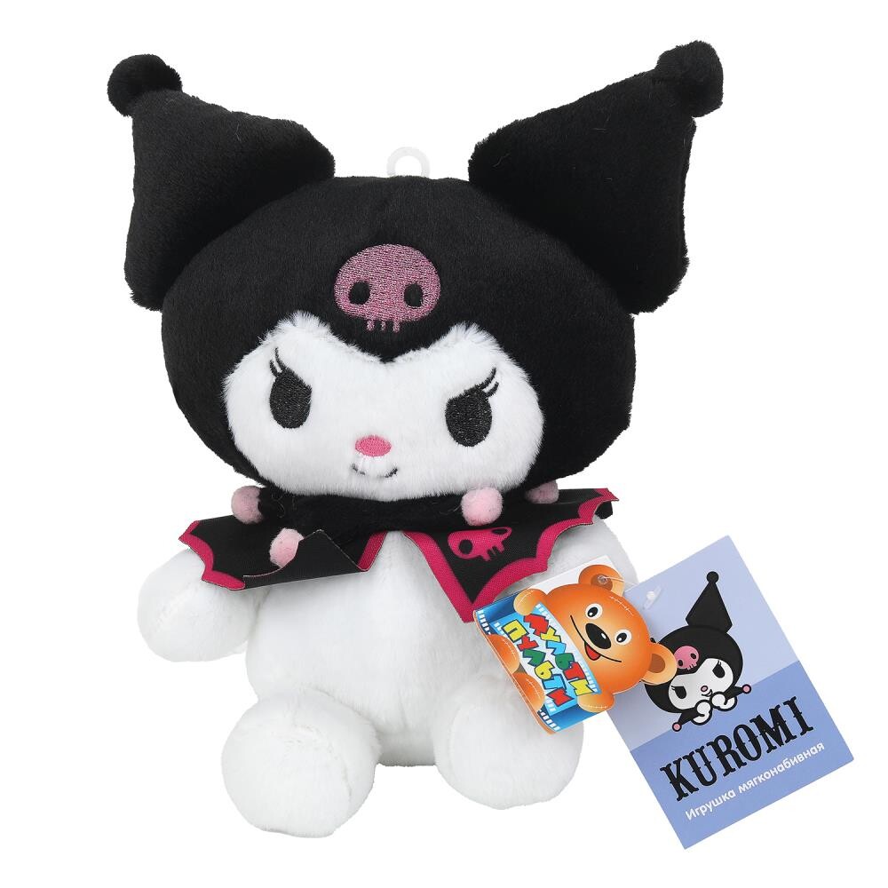 Игрушка мягкая: герои мультфильмов Kuromi San RIO, "МУЛЬТИ-ПУЛЬТИ" K125327-17NS-WOD
Игрушка мягкая: герои мультфильмов Kuromi San RIO, "МУЛЬТИ-ПУЛЬТИ" K125327-17NS-WOD