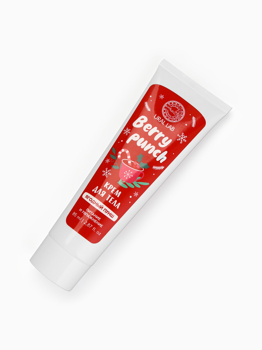 Крем для тела berry punch, питание и увлажнение, аромат: ягодный пунш, 85 мл, ural lab
Крем для тела berry punch, питание и увлажнение, аромат: ягодный пунш, 85 мл, ural lab