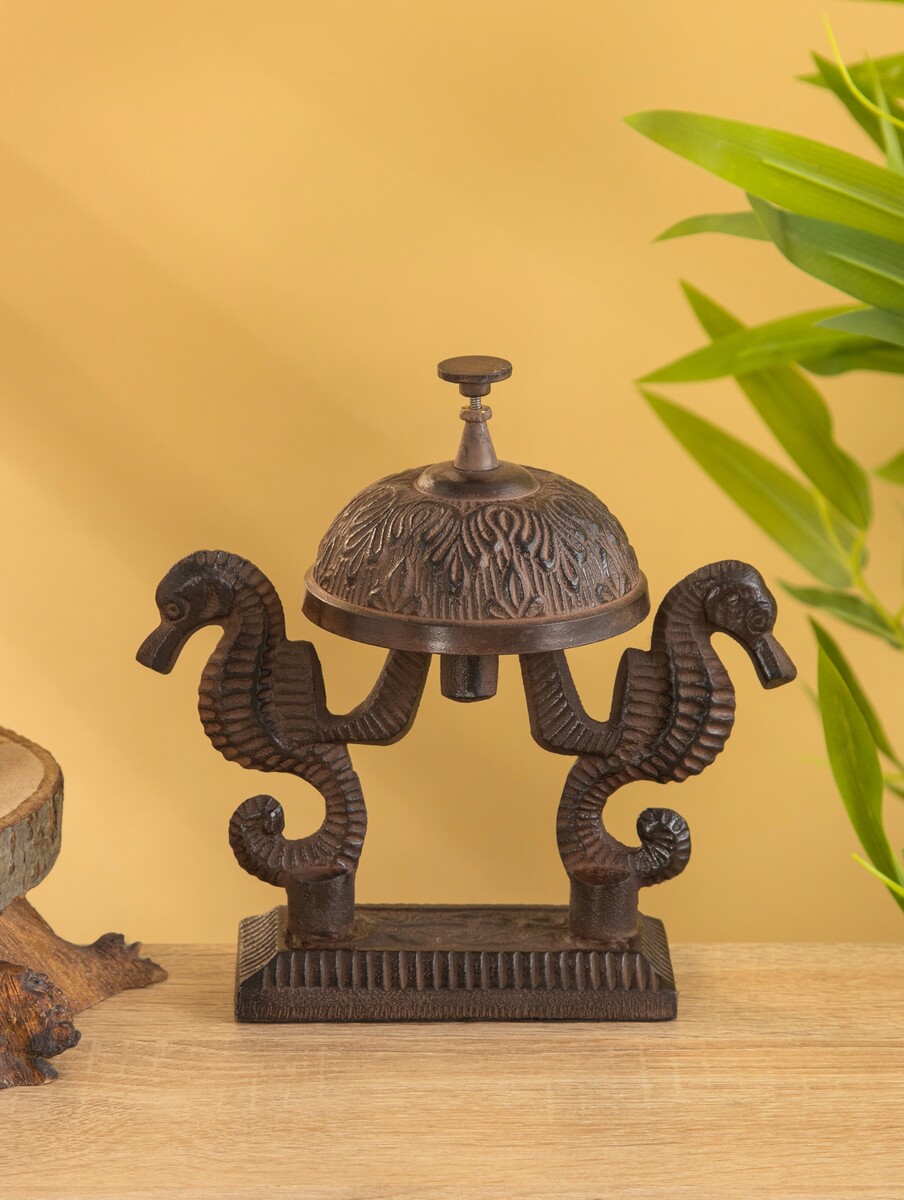 Звонок настольный, Коричневый 
Звонок настольный, Коричневый