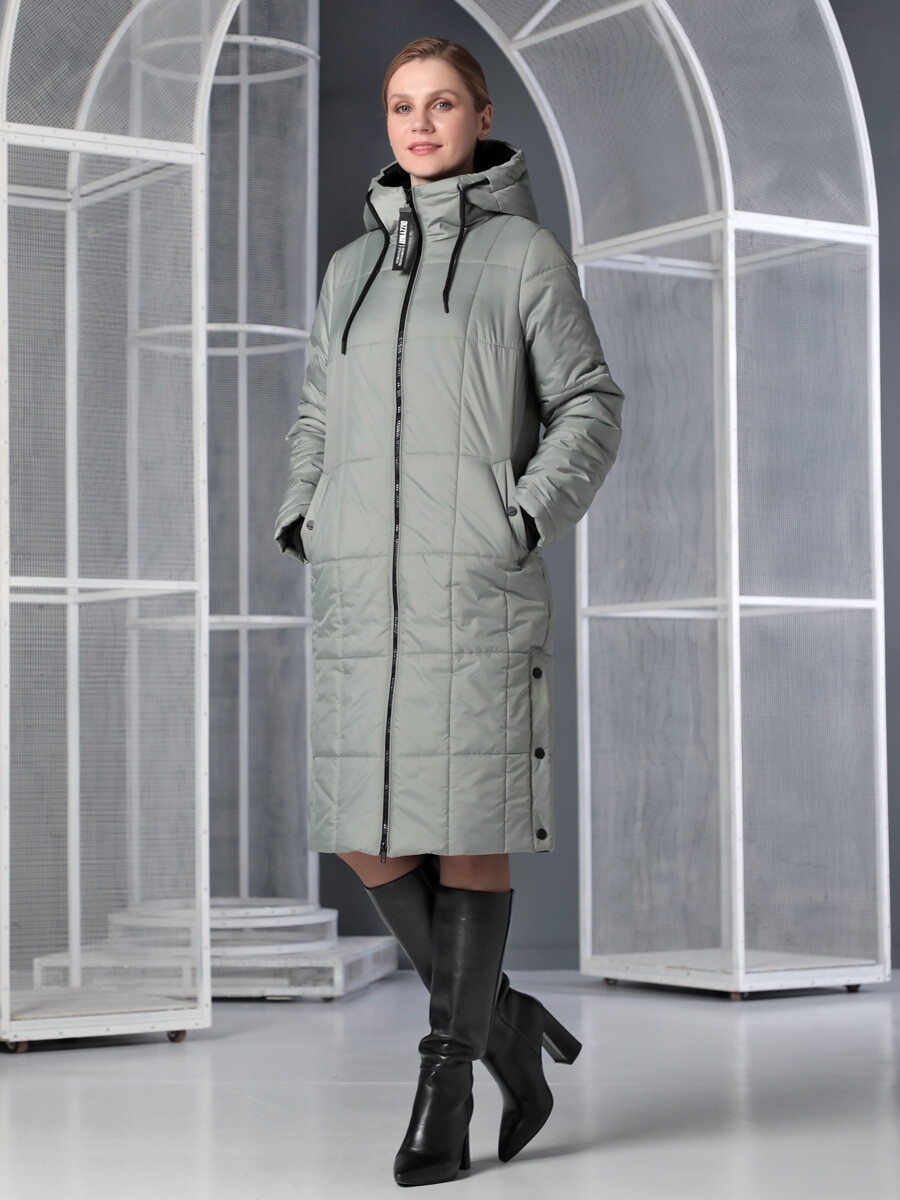 Пальто, Зеленый;серо-оливковый
Пальто, Зеленый;серо-оливковый