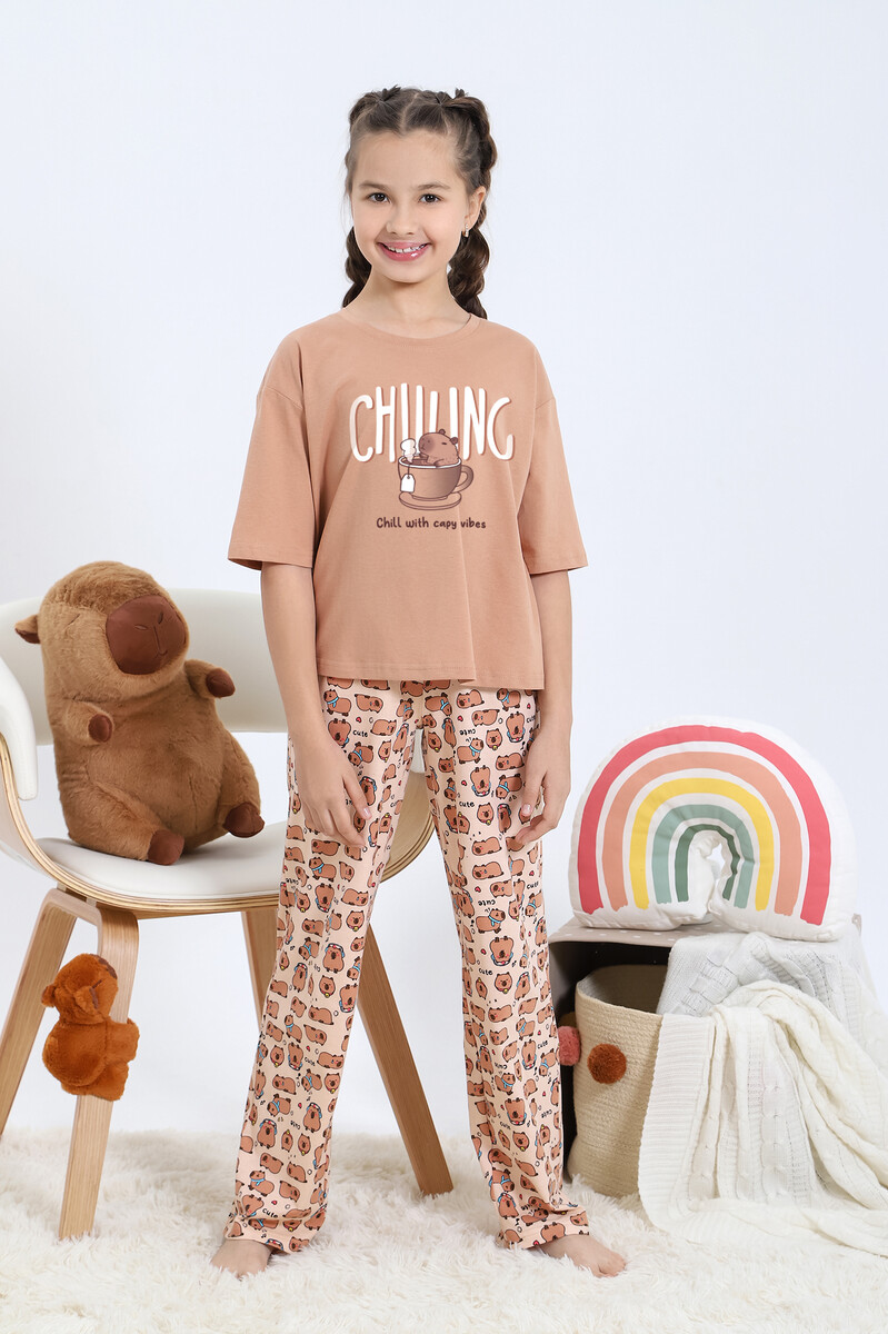 Пижама, Коричневый;песочный
Пижама, Коричневый;песочный