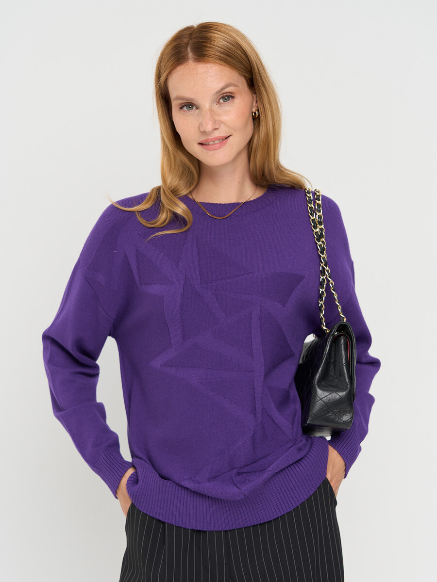 Джемпер, Фиолетовый;итальянская слива
Джемпер, Фиолетовый;итальянская слива