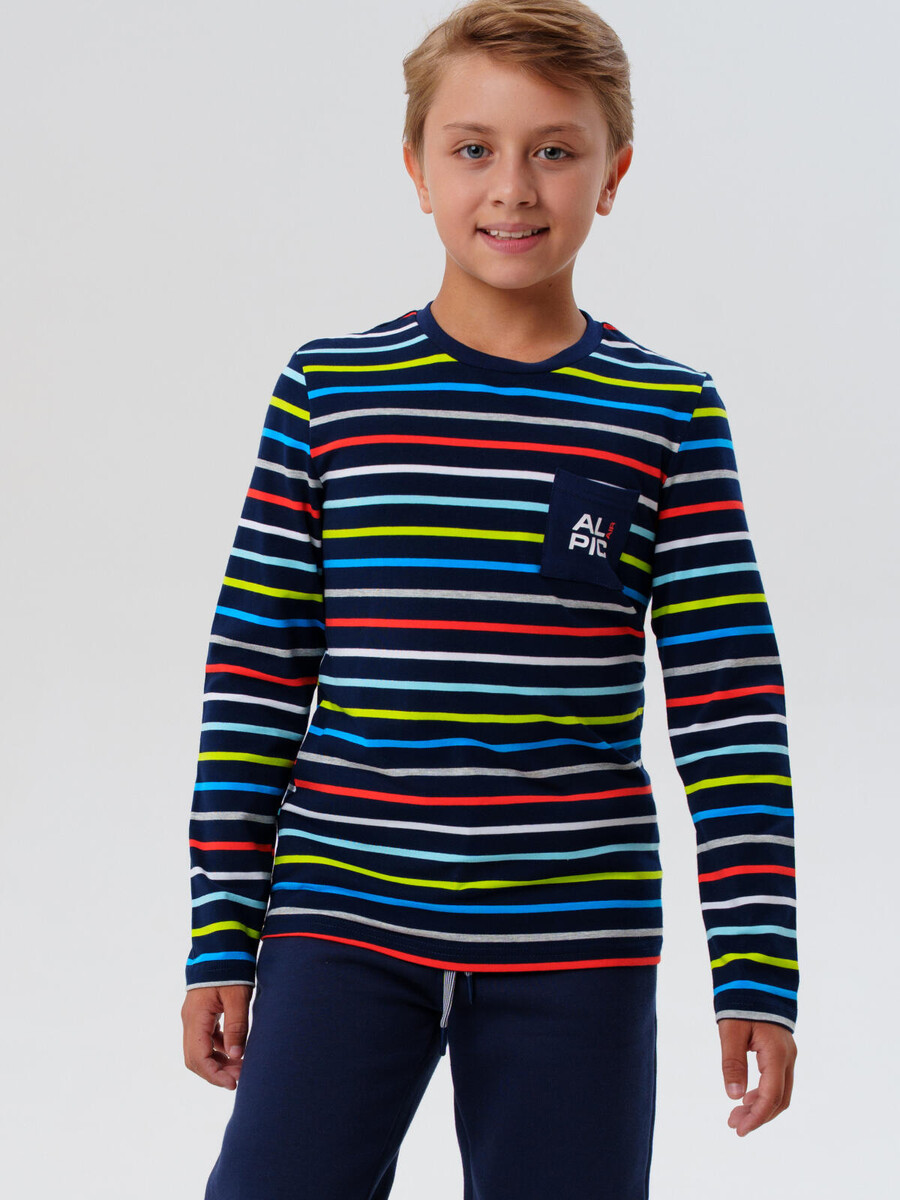 Фуфайка трикотажная, Разноцветный
Фуфайка трикотажная, Разноцветный