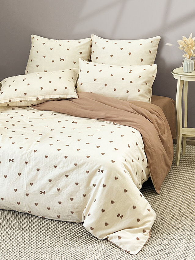 Постельное белье 2-х сп (4 нав, Бежевый
Постельное белье 2-х сп (4 нав, Бежевый