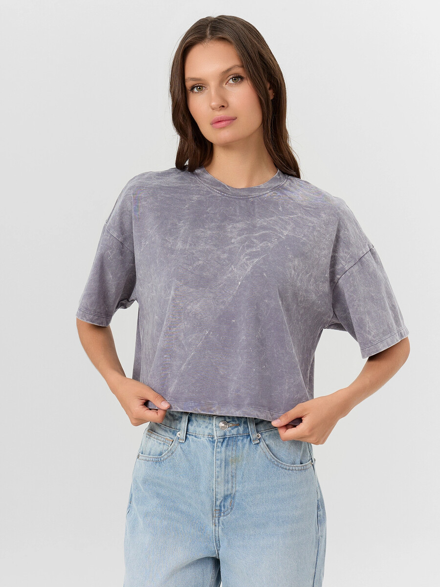 Футболка женская серая с обработкой, Серый;варка на сером
Футболка женская серая с обработкой, Серый;варка на сером