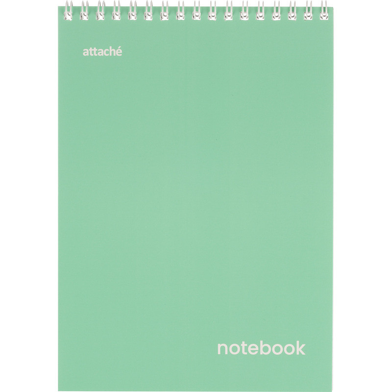 Блокнот Attache Акварель А5 60 листов бирюзовый на спирали (146x204 мм)
Блокнот Attache Акварель А5 60 листов бирюзовый на спирали (146x204 мм)