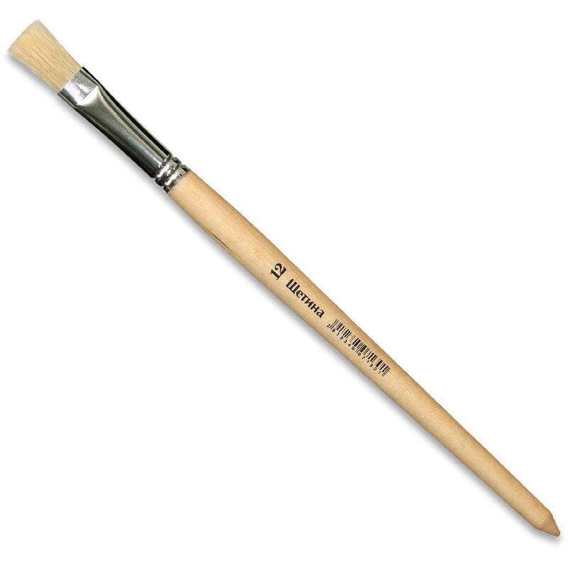 Кисть №1 School плоская щетина №12
Кисть №1 School плоская щетина №12