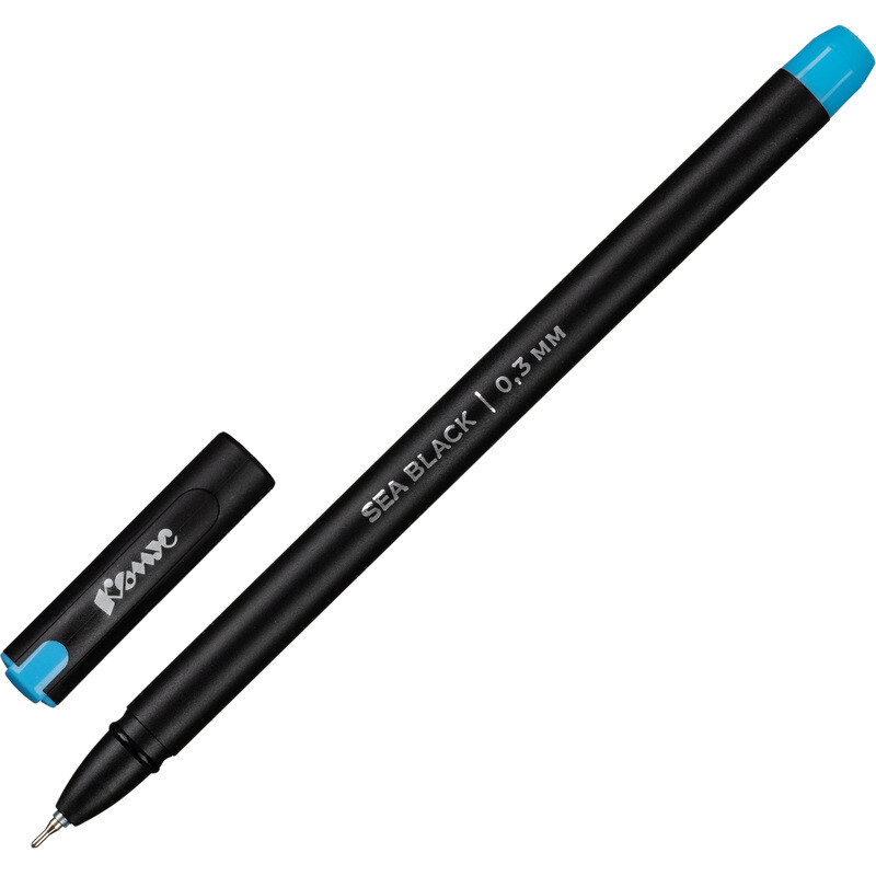 Ручка шариковая неавтоматическая Комус Sea Black синяя (толщина линии 0.3 мм)
Ручка шариковая неавтоматическая Комус Sea Black синяя (толщина линии 0.3 мм)