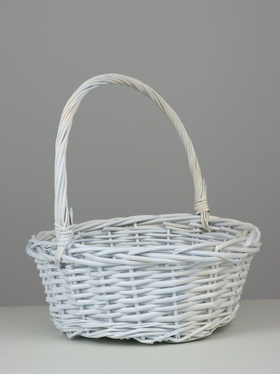 Корзина плетеная des, ива, белый
Корзина плетеная des, ива, белый