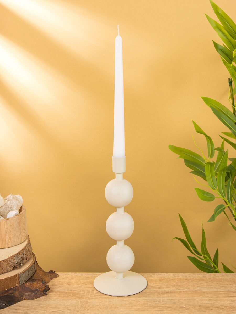 Подсвечник на 1 свечу текстурный, Бежевый
Подсвечник на 1 свечу текстурный, Бежевый