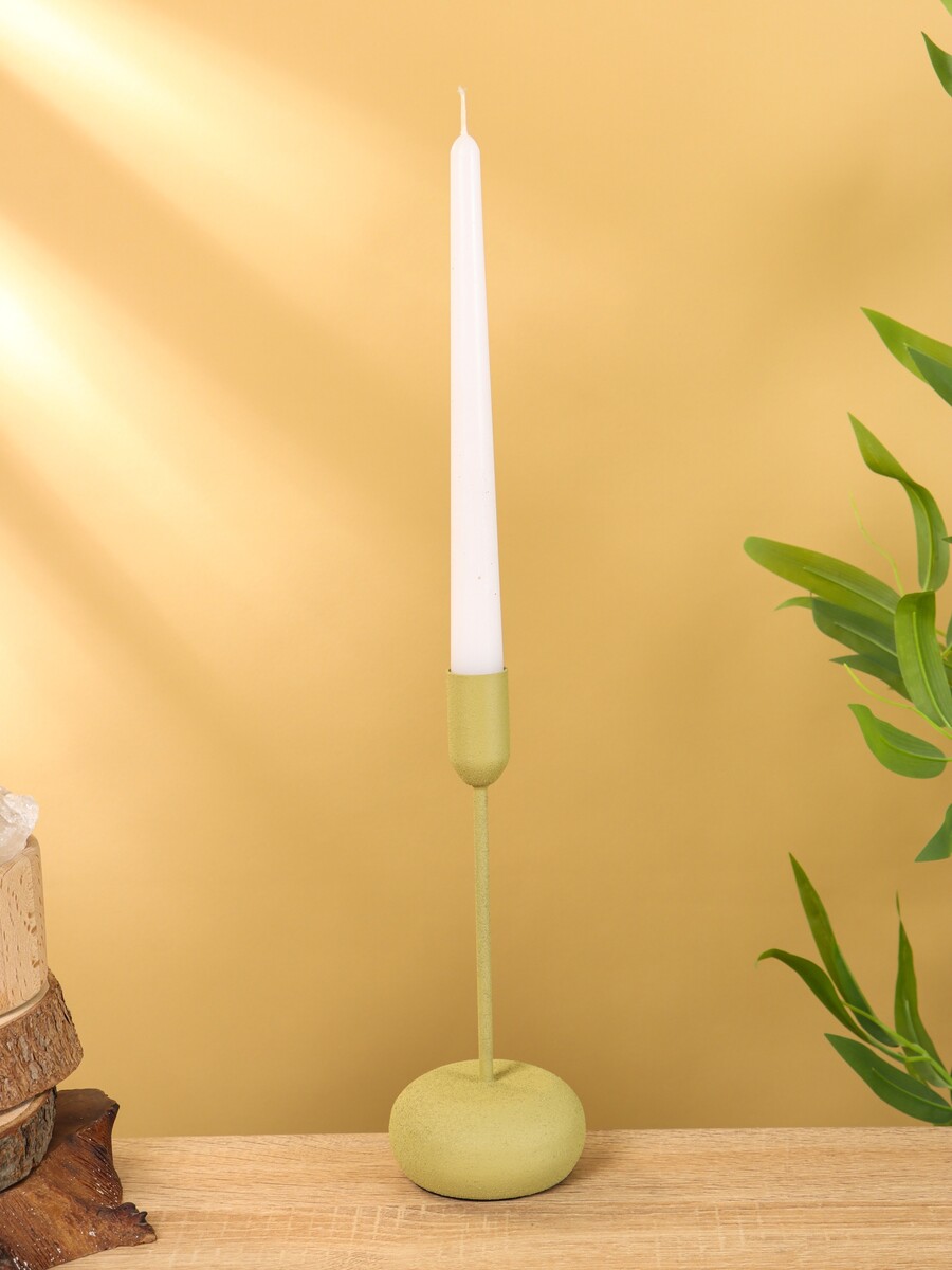 Подсвечник на 1 свечу текстурный, Зеленый
Подсвечник на 1 свечу текстурный, Зеленый