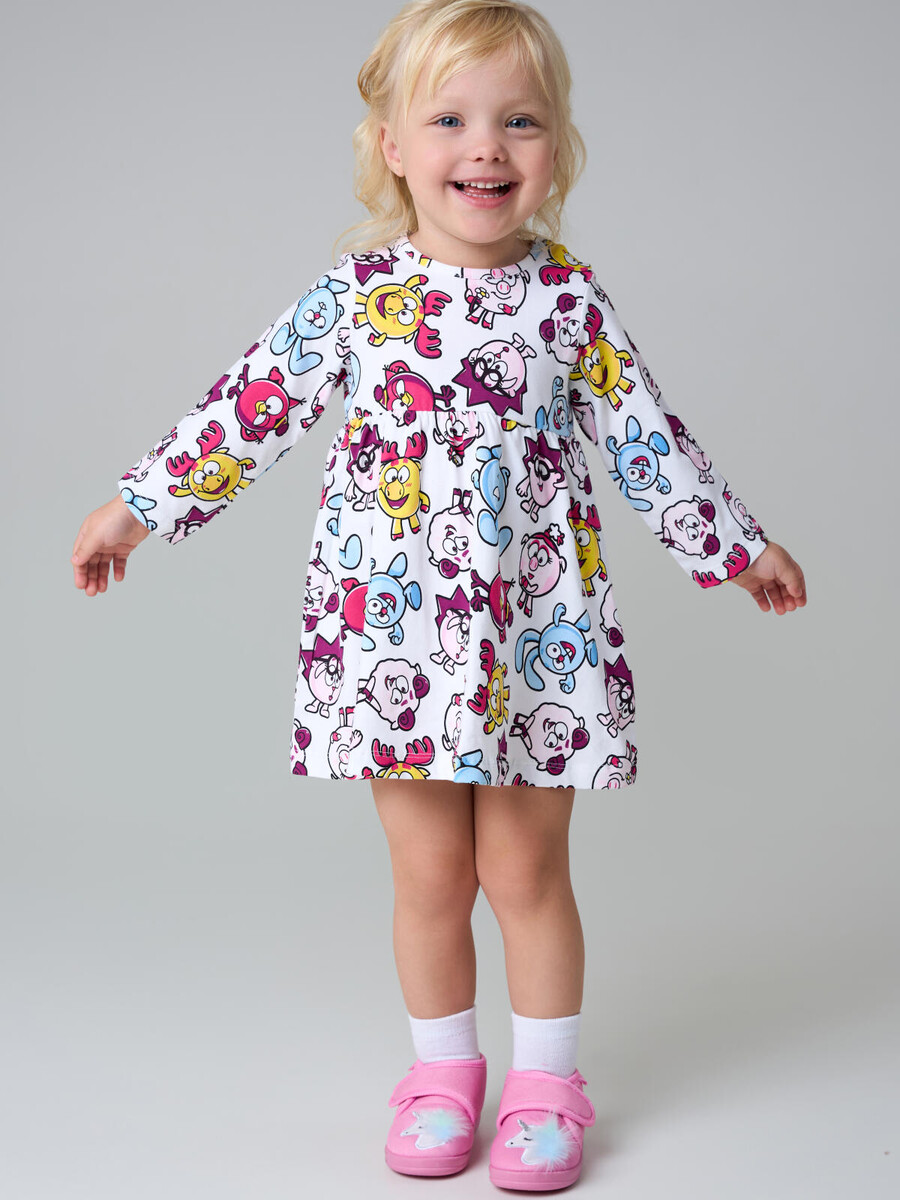 Платье трикотажное, Разноцветный
Платье трикотажное, Разноцветный