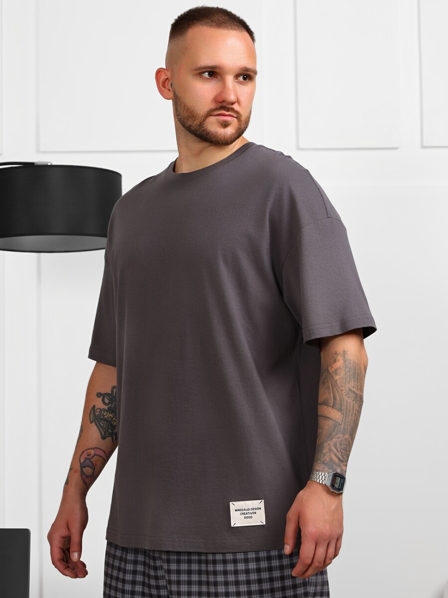 Фуфайка футболка, Серый;графитовый
Фуфайка футболка, Серый;графитовый