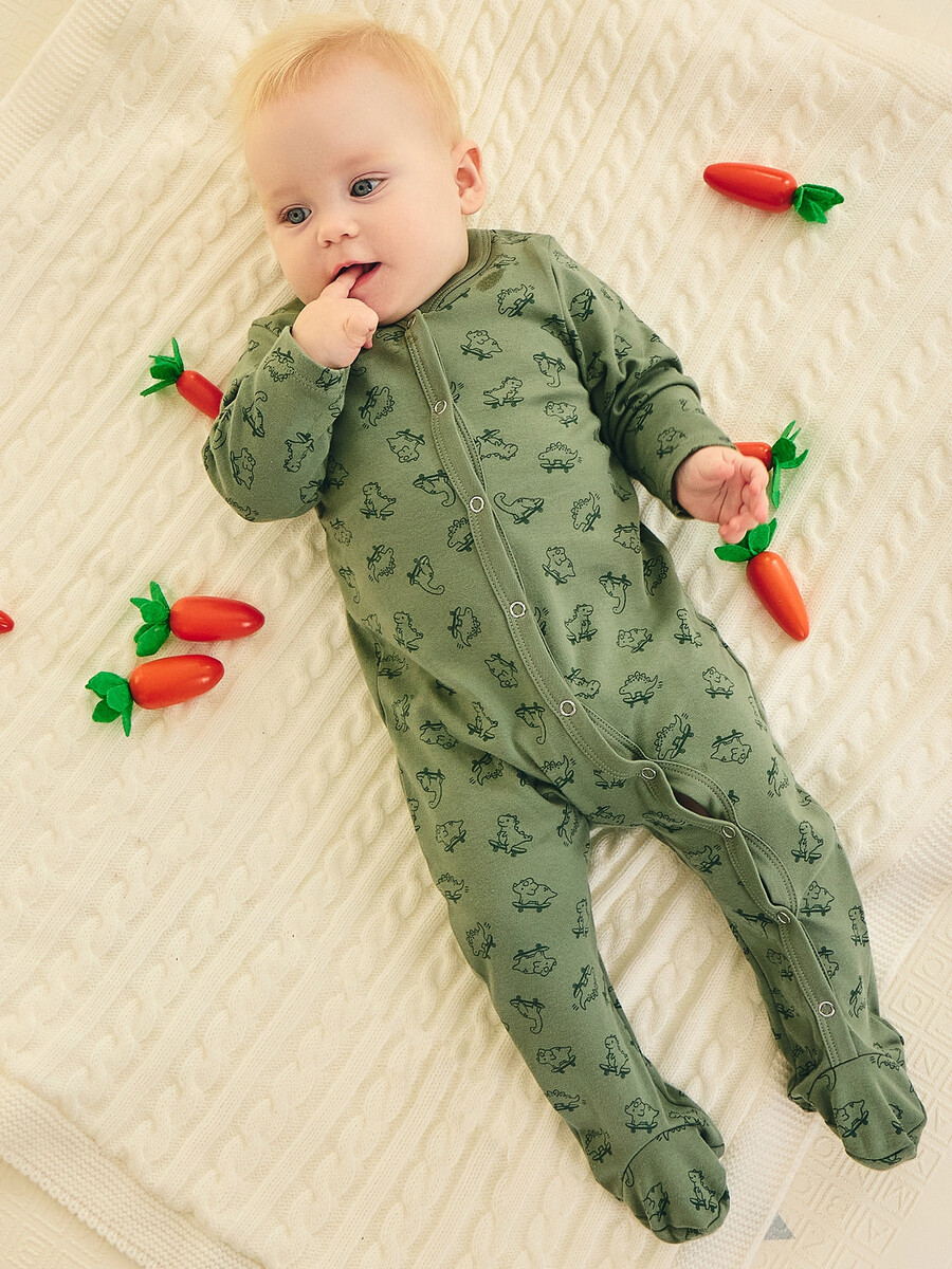 Комбинезон детский в наборе, 2 шт, Бежевый;зеленый;динозавры на зеленом +песочный
Комбинезон детский в наборе, 2 шт, Бежевый;зеленый;динозавры на зеленом +песочный