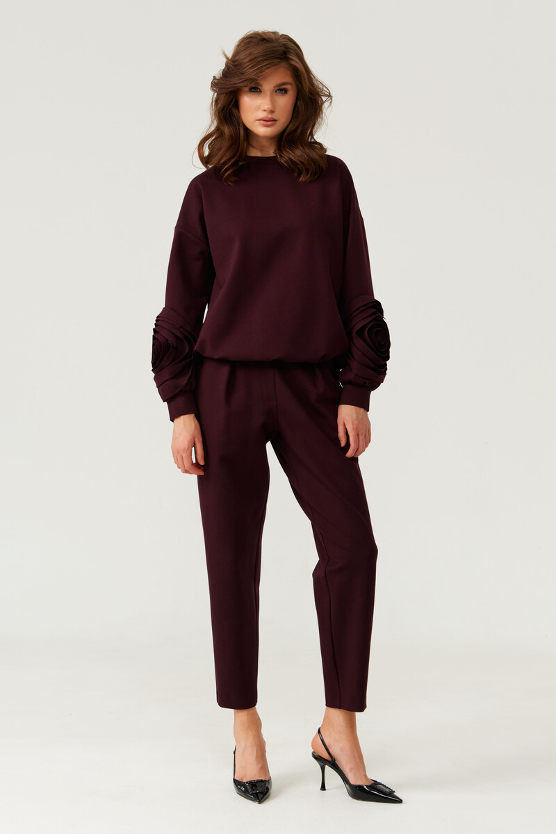 Брюки женские, Бордовый
Брюки женские, Бордовый