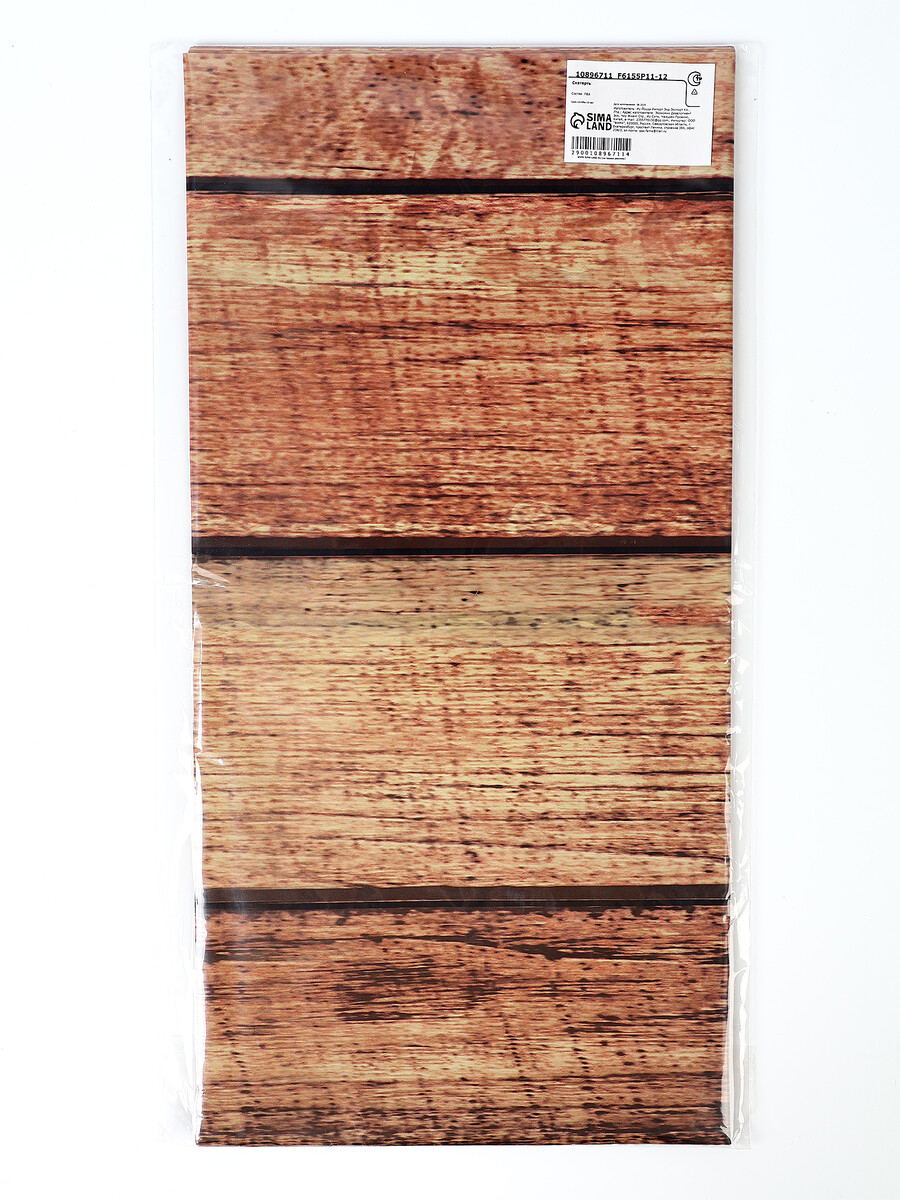 Скатерть одноразовая для пикника 137×274 см, под дерево, Коричневый
Скатерть одноразовая для пикника 137×274 см, под дерево, Коричневый