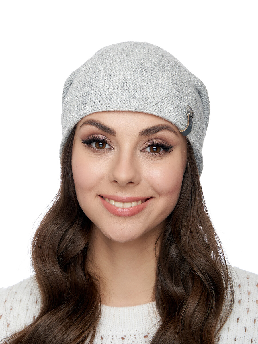 Шапка женская, Серый;св.серый
Шапка женская, Серый;св.серый
