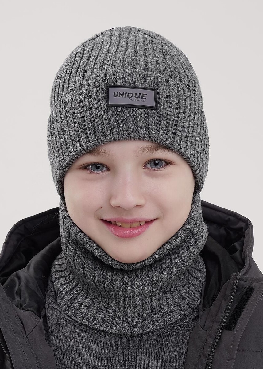 Шапка, Серый;меланж серый
Шапка, Серый;меланж серый