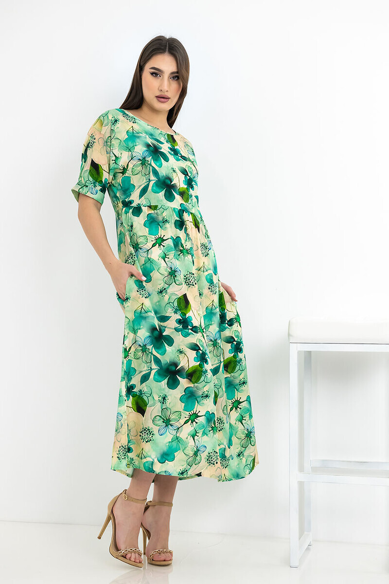 Платье, Зеленый
Платье, Зеленый