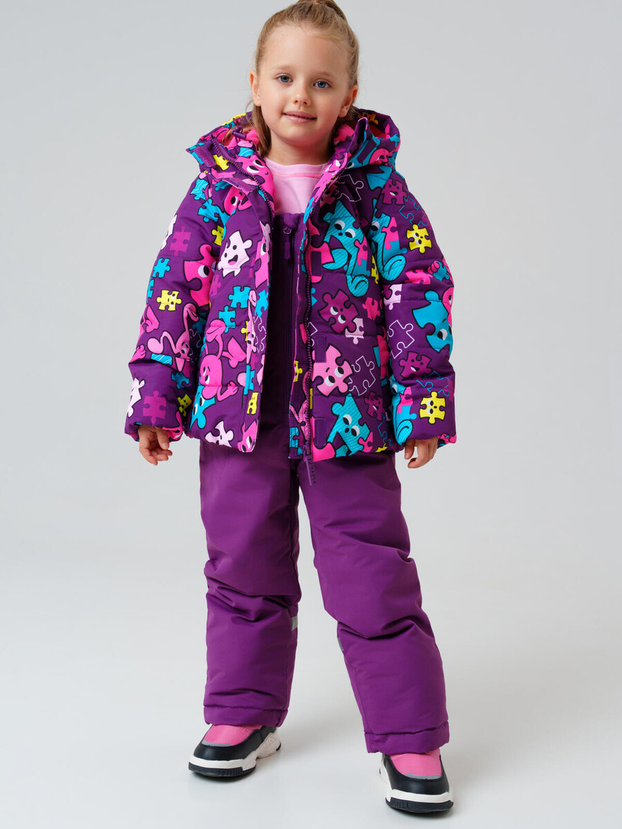 Комплект куртка полукомбинезон, Разноцветный
Комплект куртка полукомбинезон, Разноцветный