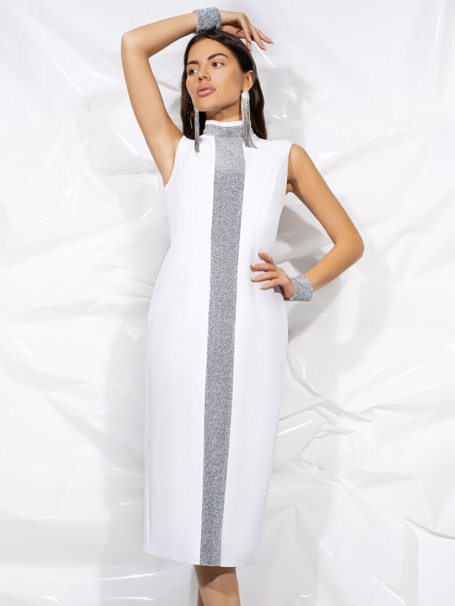 Платье-футляр, Белый
Платье-футляр, Белый