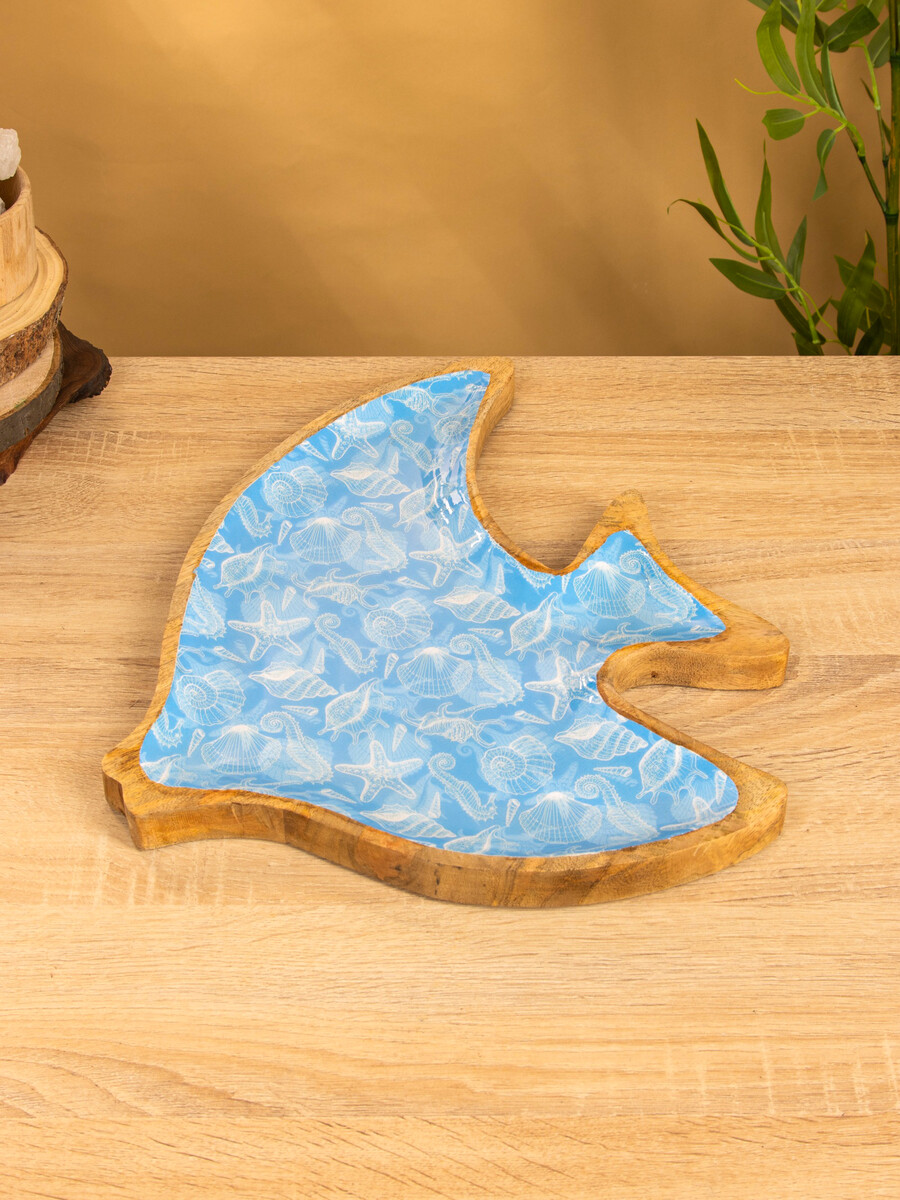 Блюдо сервировочное, Голубой;коричневый
Блюдо сервировочное, Голубой;коричневый