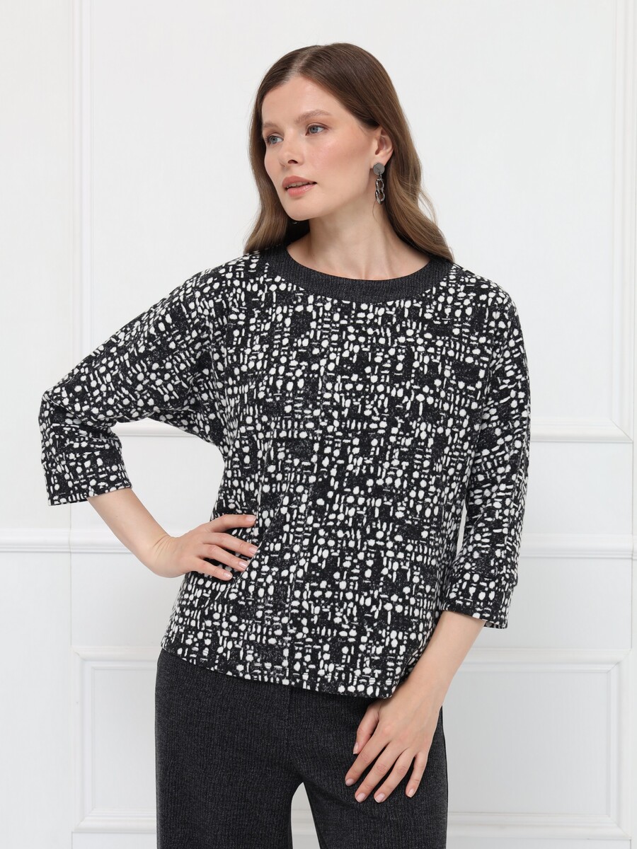 Блузка, Черный;графит
Блузка, Черный;графит