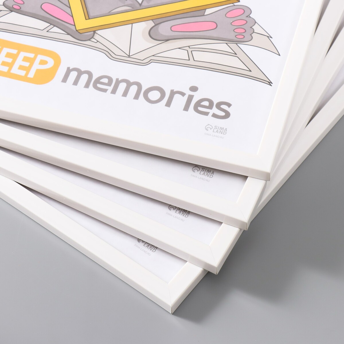 Набор фоторамок для фото 30×40 см keep memories, Белый
Набор фоторамок для фото 30×40 см keep memories, Белый