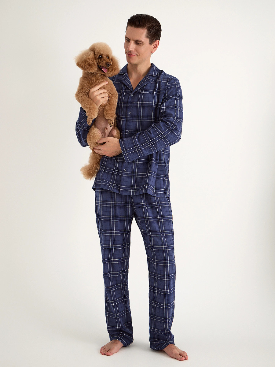 Комплект домашний мужской синий в клетку, Синий;синяя клетка
Комплект домашний мужской синий в клетку, Синий;синяя клетка