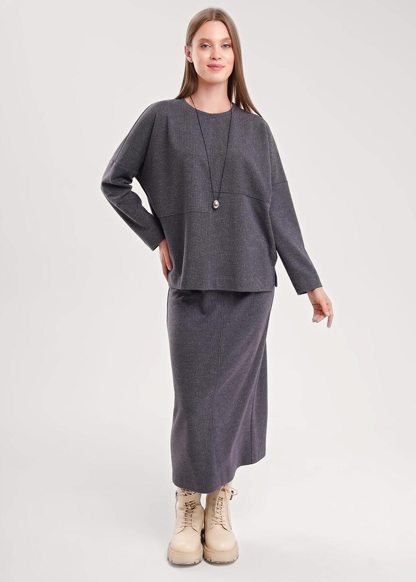 Юбка, Серый;т.серый/серый
Юбка, Серый;т.серый/серый