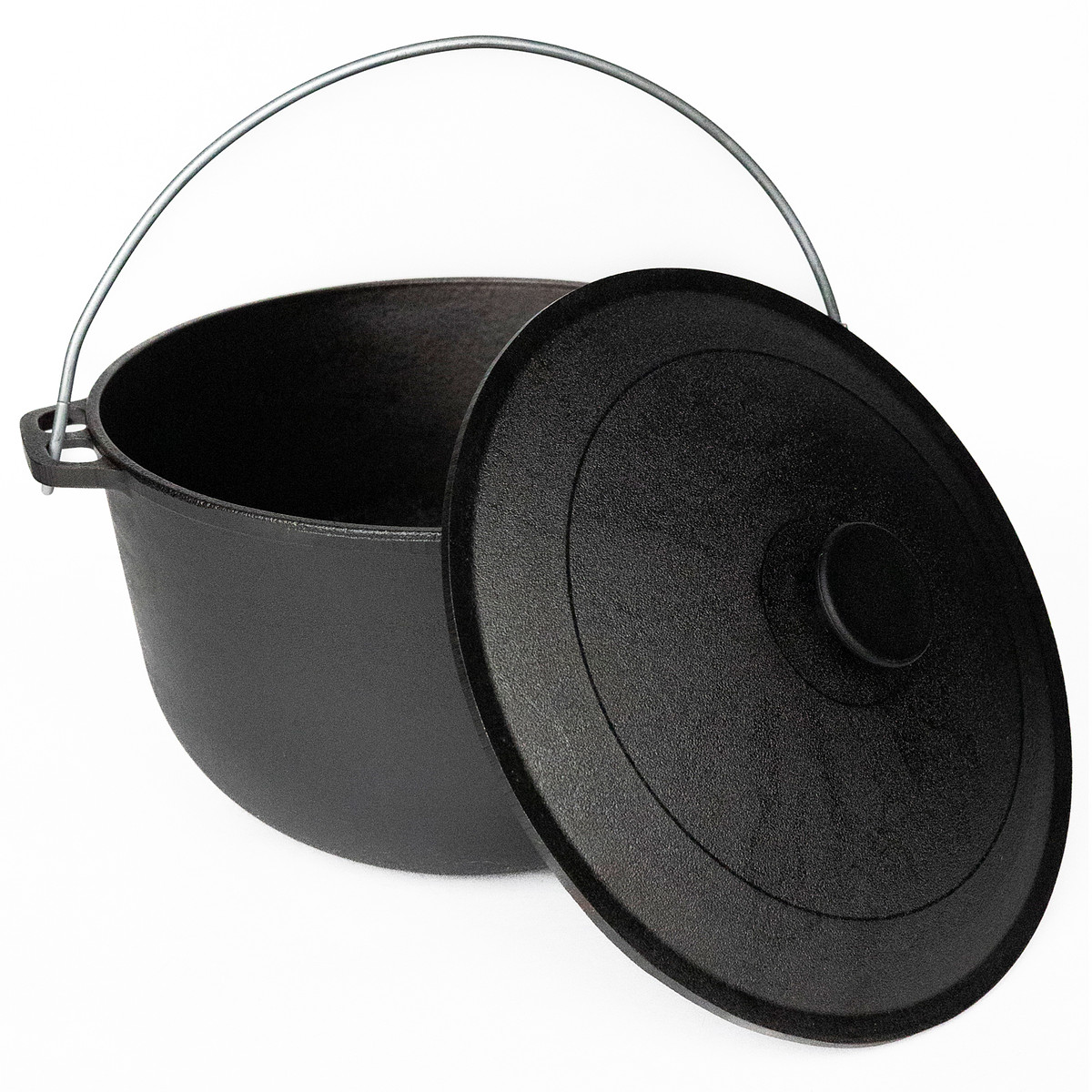 Казан походный 20л, Черный
Казан походный 20л, Черный