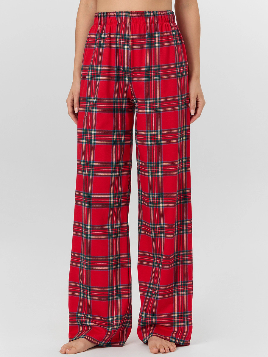 Брюки женские, Красный;клетка на красном
Брюки женские, Красный;клетка на красном