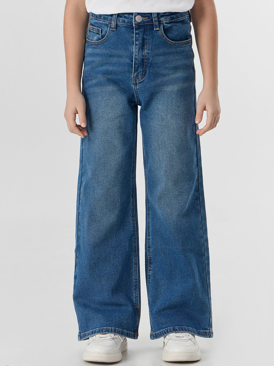 Брюки джинсовые для девочек (осенне-зимний ассортимент), Синий
Брюки джинсовые для девочек (осенне-зимний ассортимент), Синий