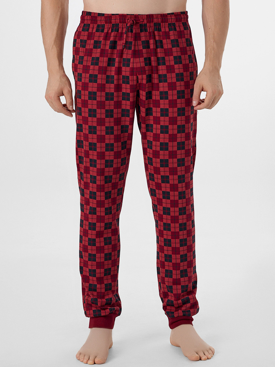 Брюки мужские домашние красные в клетку, Красный;черная клетка на бордовом
Брюки мужские домашние красные в клетку, Красный;черная клетка на бордовом
