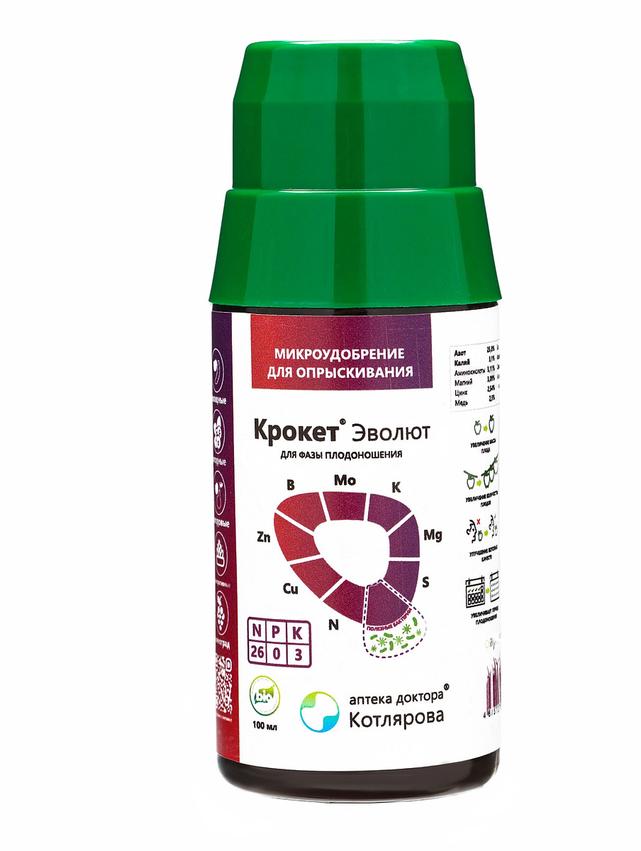 Крокет эволют 100 мл
Крокет эволют 100 мл