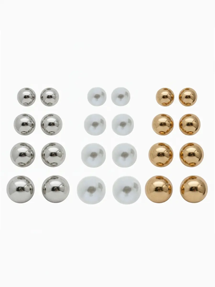 Серьги пусеты qf, Разноцветный;серый;золотистый;белый
Серьги пусеты qf, Разноцветный;серый;золотистый;белый