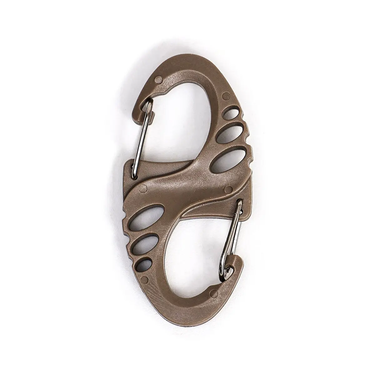 Карабин туристический, двойной, пластик, хаки 5 см, Коричневый
Карабин туристический, двойной, пластик, хаки 5 см, Коричневый