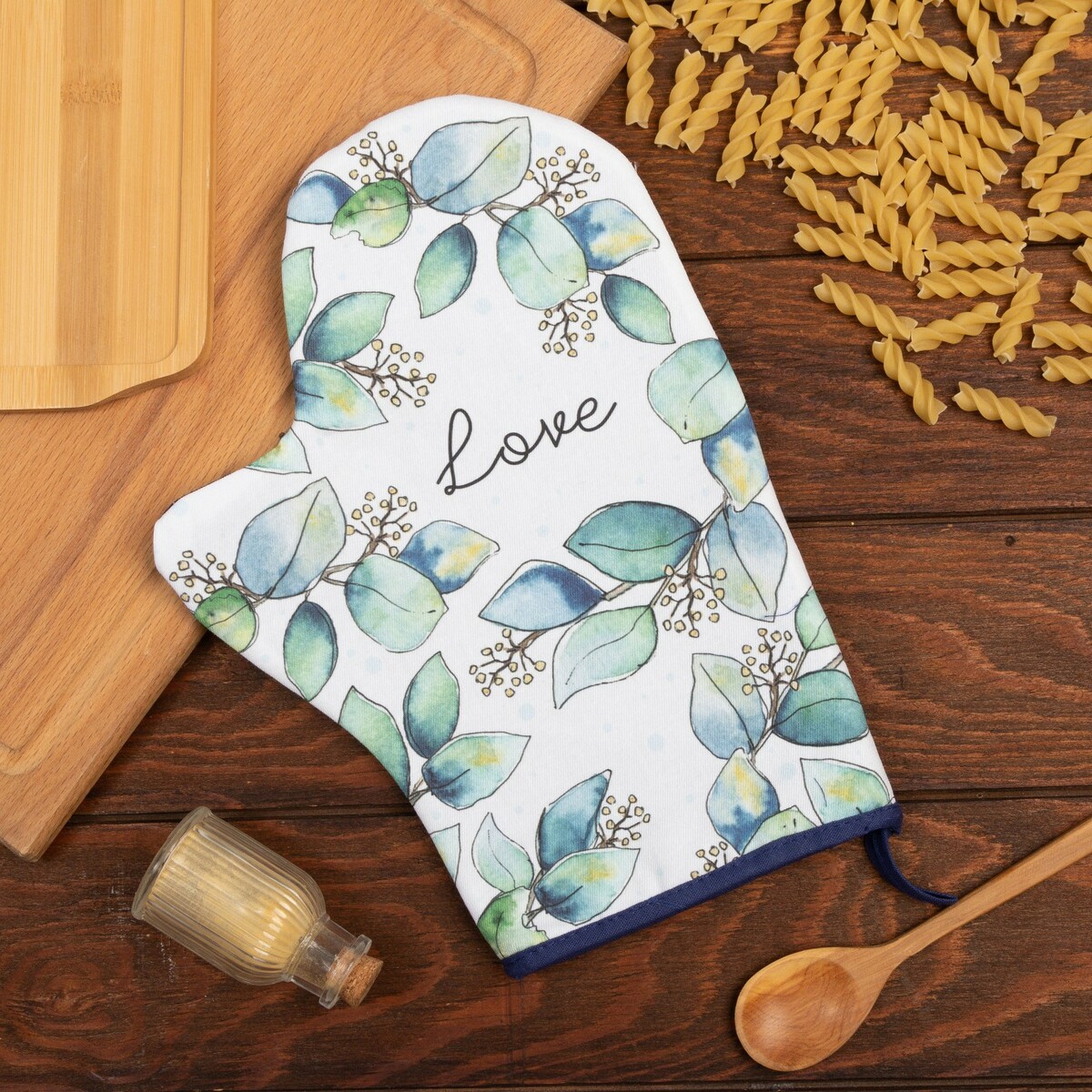 Варежка прихватка, Голубой;зеленый
Варежка прихватка, Голубой;зеленый