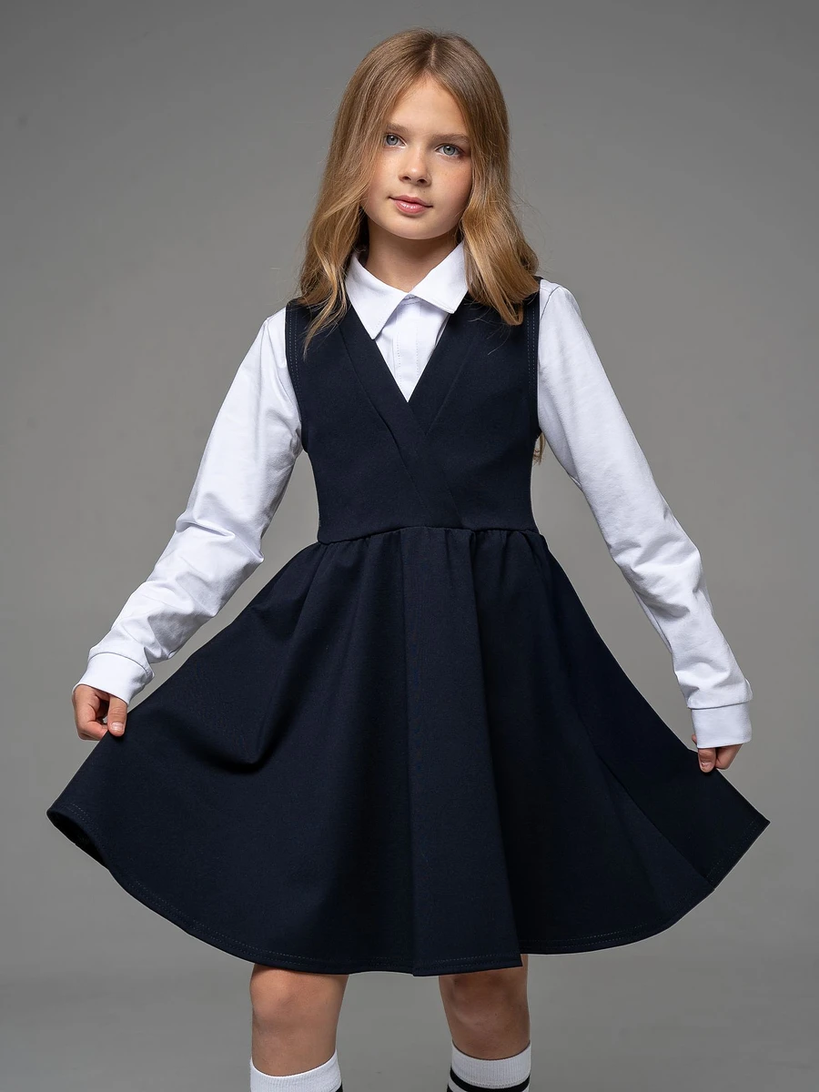 Сарафан, Синий;темно-синий
Сарафан, Синий;темно-синий