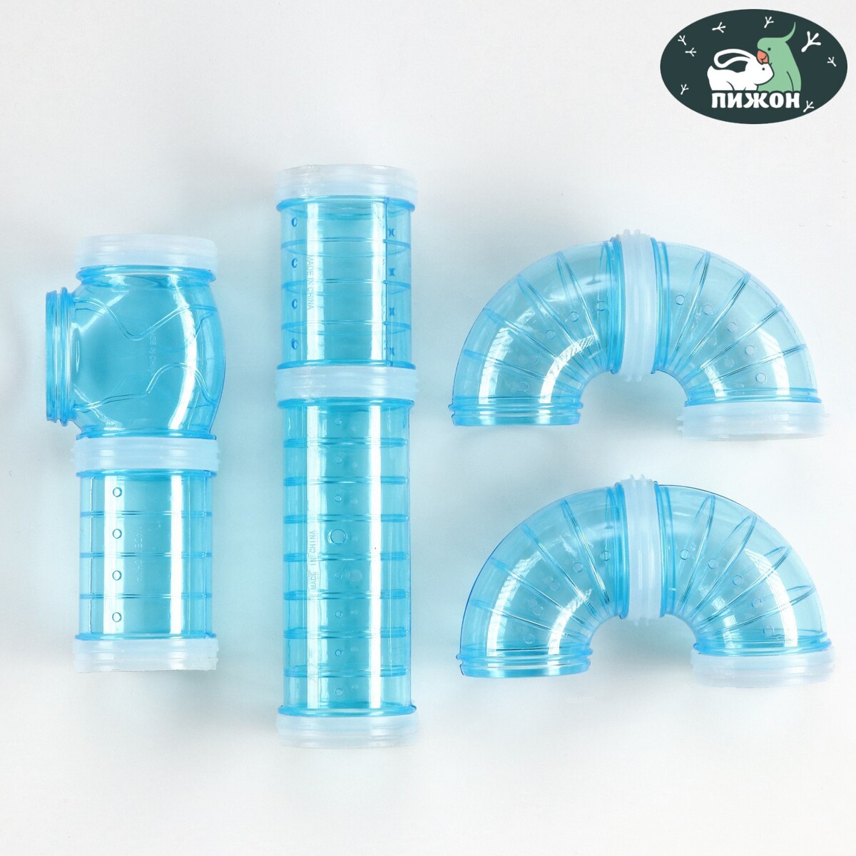 Набор элементов лабиринта, 24×22×6 см, пластик, голубой
Набор элементов лабиринта, 24×22×6 см, пластик, голубой