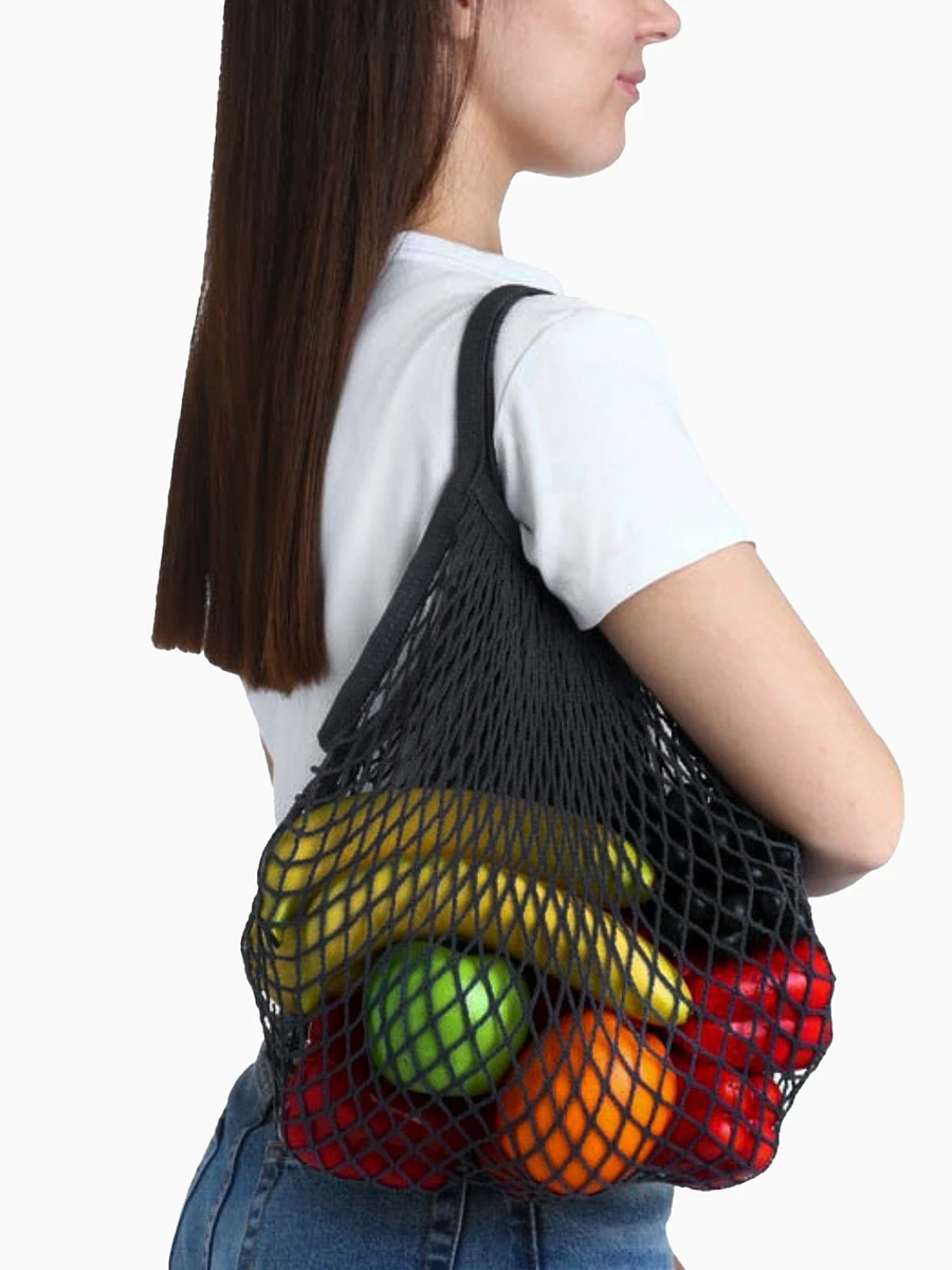 Сумка - авоська плетеная, ручка 12 см, клетка 1.5 см, черная, Черный
Сумка - авоська плетеная, ручка 12 см, клетка 1.5 см, черная, Черный