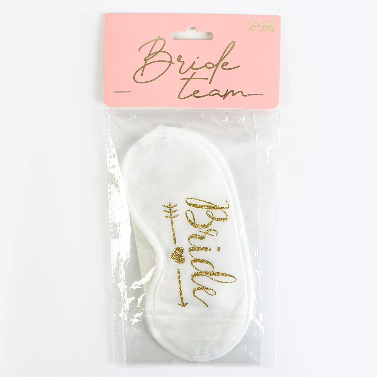 Маска для сна для девичника team bride, Белый
Маска для сна для девичника team bride, Белый