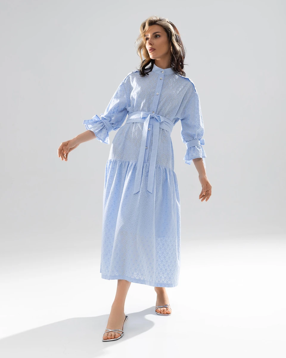 Платье, Голубой
Платье, Голубой